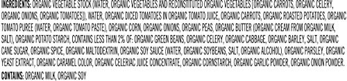 Wolfgang Puck Organic Hearty Garden Vegetable Soup, 14.5 oz. Can (Pack of 12) - Thumbnail 4