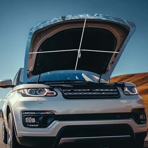 Image of Cute Shark Hood Cover for Truck Stretchable Engine Cover Can be Washed Hood Wraps Universal for Cars