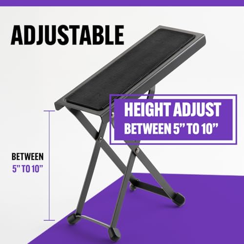 On-Stage FS7850B Guitar Foot Rest,Black - Thumbnail 3