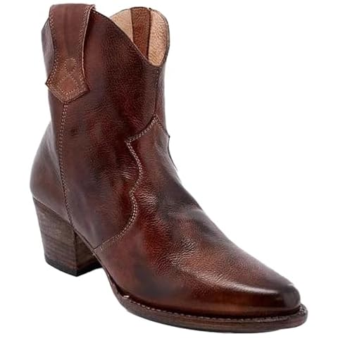 Bottes en cuir Generisch pour femme Cover