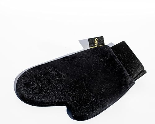 Bronzed Beauty Luxe Tanning Mitt, with strong elastic band - reusable and washable, for a streak-free finish