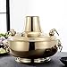 Chafing Dishes Old Beijing Copper Hot Pot Shabu Shabu Shabu All Copper Old Hot Pot Casserole Outdoor Hot Pot Shabu Shabu Shabu Lamb Scorpion Pot Suitable For Family Dinner And Outdoor Picnic (Color :