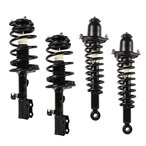 MOSTPLUS Complete Shock Strut Coil Spring Assemblies 172115 172114 171373L 171373R Compatible for 2003-2008 Toyota Corolla 1.8L