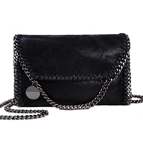Image of Beatfull Designer Chain Shoulder Purse for Women Soft Leather Quilted Clucth Fashion Message Crossbody bag