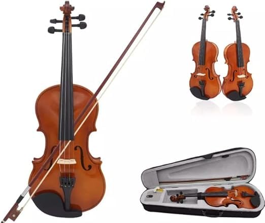 Student Acoustic Violin 1/8 Size With Case, Bow And Rosin