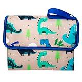 Trocador Fraldas Bebe Portátil com alça do Rn a 3 anos Dino