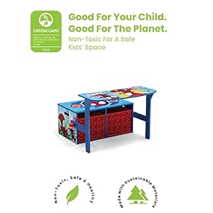 Delta Children Kids Convertible Activity Bench - Greenguard Gold Certified, Marvel Spidey and His Amazing Friends Delta Children Kids Convertible Activity Bench Greenguard Gold Certified Marvel Spidey and His Amazing Friends
