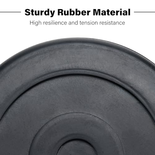 Image of 4 Packs Round Rubber Arm Pads, PN 5715017, Suitable for BendPak or Danmar Lift