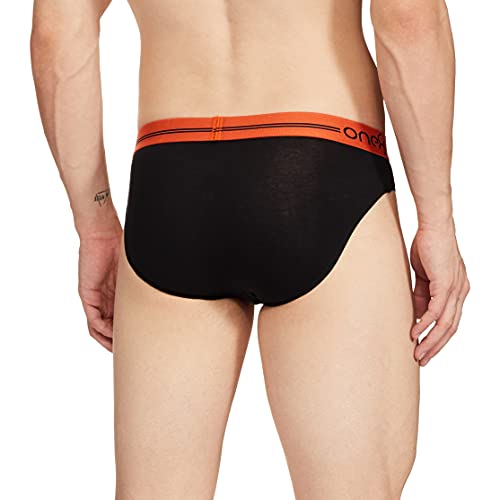 Image of ONE8 Men's Cotton Modern Solid Brief
