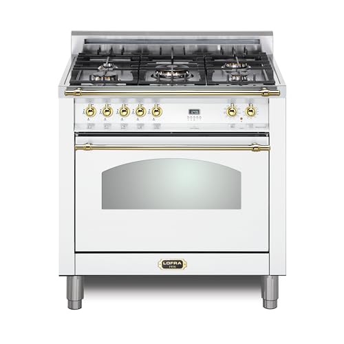 Lofra DolceVita Series 30 Inch Freestanding Dual Fuel Range Oven Stove