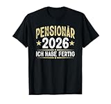 Lustige Pensionär Geschenke zur Pension