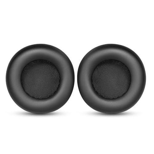 Earpads Cushions Replacement para Beyerdynamic MMX100 MMX150 MMX200 Pro | Almohadillas de memoria de alta densidad y cuero protein negro miniatura 6