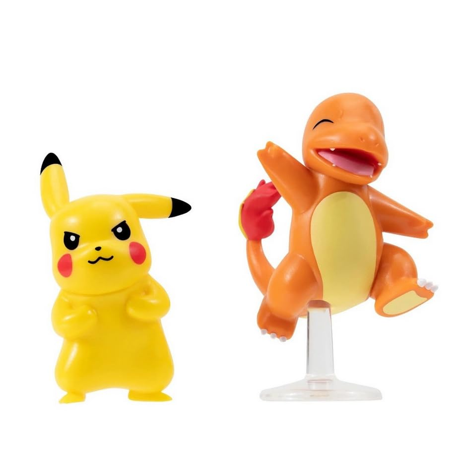 Pokemon Battle Figure Pack: Charmander and Pikachu, Mixed, 0 - Image 2