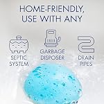 Glisten GLISTEN-DP06N-PB-2/PACK DP06N-PB Garbage Disposer Foaming Cleaner, Lemon Scent, 2-Pack (8 Uses), 2 Pack, Blue, 2 Count