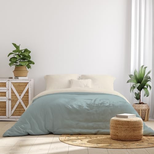 Textilhome, Bedding Duvet Cover Set king size Reversible printed, kingsize 240x220cm
