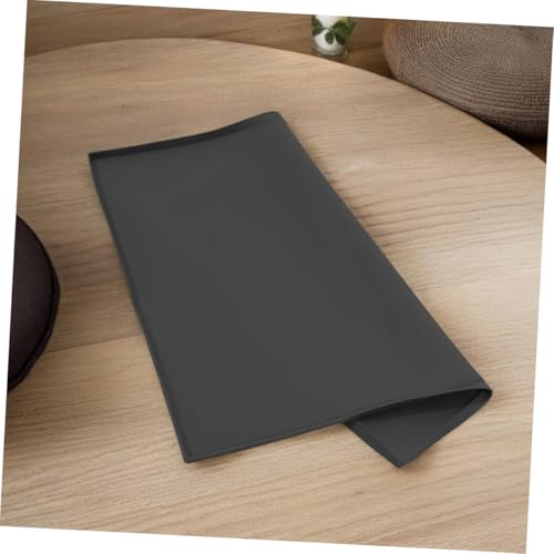 Alfombrilla de silicona con borde para mini nevera, lavadora y muebles 7