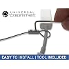 Universal CableTether - TetherClamp (4 Pack) - Heavy Duty, Reusable, Adjustable, Cable Tether - Secure Conference Room Computer Display Adapters and Mac Adapters
