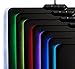 immagine 3AmazonBasics, tappetino rigido per mouse, ideale per i videogiochi, con effetti luminosi con luci LED