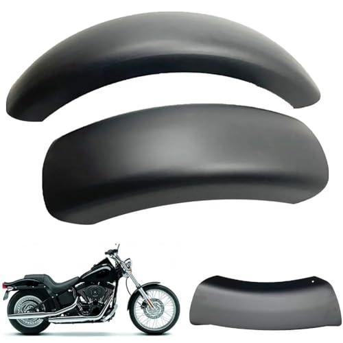Garde-boue arrière moto rétro métal chopper mudflap - 6
