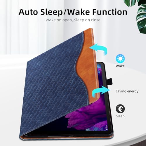 Vkooer Case for Lenovo Tab P11 2nd Gen 11,5 inch 2022 (TB350FU/TB350XU) Leather Folio Cover Lenovo Tab P11 Gen 2 Case with Auto Sleep/Wake Multi Angle Stand - Image 3