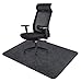 Icegrey Tapis de Chaise de Bureau Tapis pour Protection de Sols Rectangulaire Lavable Antidérapant Protecteur de Sol pour Planchers de Bois Franc et Carrelage Gris Foncé 120x90cm