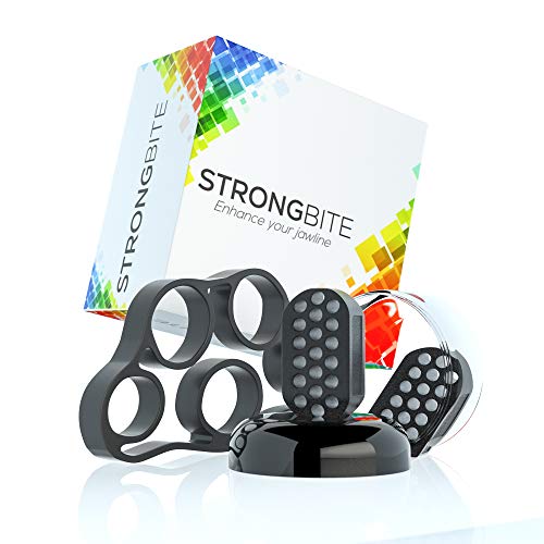 Jawline Exerciser For Men and Women - Face Exerciser and Hand Strengthener Combo - Double Chin Reducer Slim Fast Jawline Shaper Workout - Neck Exercise, Face Slimmer, Jaw Trainer