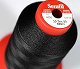 serafil farbkarte  Amann Nähgarn Serafil 30 900m col. 4000 schwarz