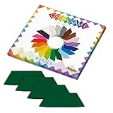 Permet à ceux qui aiment la technique de l'origami modulaire d'avoir des cartes prédécoupées avec des guides de pliage déjà prêts au lieu de les préparer à partir de feuilles de papier ordinaire.