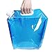 Lifeunion 5 Litres Collapsible Water Container, BPA Free Plastic Water Carrier, Outdoor Folding Water Bag for Sport Camping Riding Mountaineer