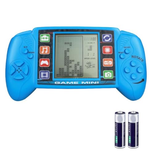 Tomedeks 1 Piece Retro Kids Handheld Gameboy, Console retrogaming, écran 3,5 Pouces, 23 Jeux Classiques intégrés, Console de Jeux Portable pour Enfants et...
