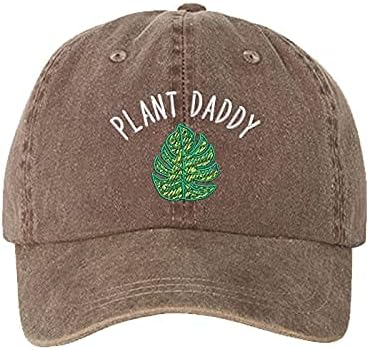 Plant Daddy Washed Embroidered Baseball Hat