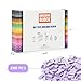 Unirolic Classic Building Bricks, 200 Piece 2x4 Building Blocks STEM Creative Building Toys, 100% Compatible with All Major Brands, Building Bricks Play Set for Kids Age 6+ (Violets)