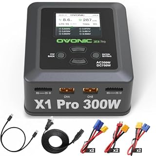 Ovonic X1 Pro chargeur LiPo double canal 16 A 1S à 6S
