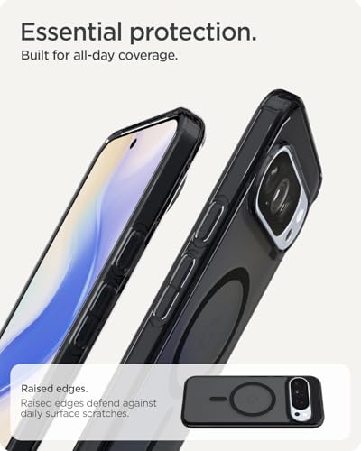 Image of Spigen Ultra Hybrid MagFit for Google Pixel 10 Pro XL Case, Pixel 10 Pro XL Back Cover (2025) - TPU+Poly Carbonate｜Frost Black