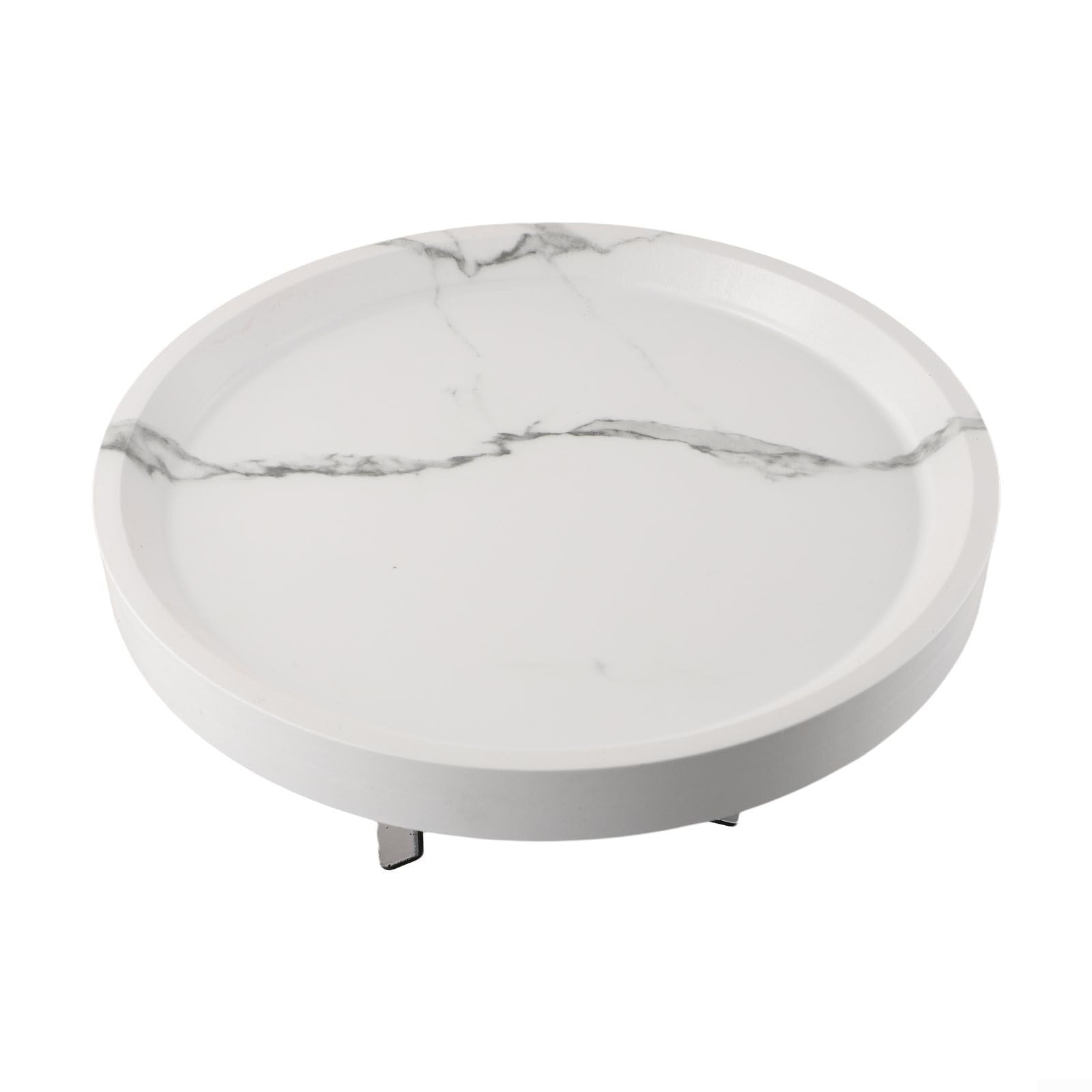 Bandeja ajustable para brazo de sofá, con clip, de madera, soporte para bebidas, diseño antideslizante para mando a distancia, perfecto para reposabrazos de sofá, color blanco