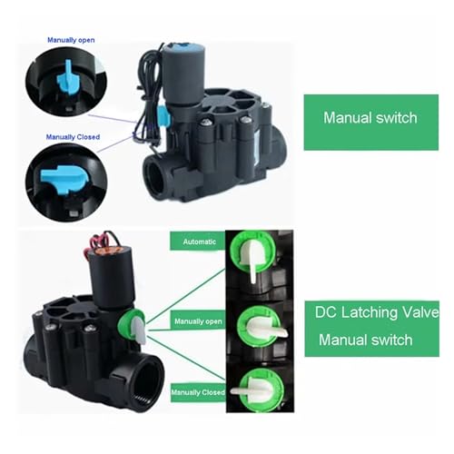 Électrovanne pour arrosage de pelouse paysagère et potager en Dn15 24V - 6