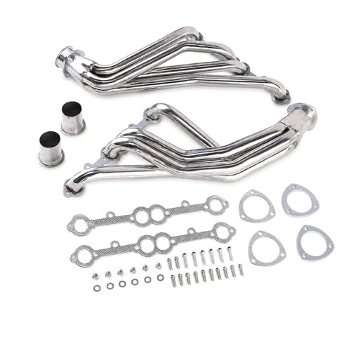 Long Tube Headers For 1966-1987 Chevy GMC Small Block V8 Stainless Steel