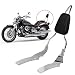 Kit de almohadillas para portaequipajes de motocicleta con respaldo trasero para Yamaha...