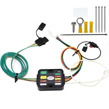 Custom Fit 4 Way Pin Flat Tow Trailer Wiring Harness for Subaru Ascent, Forester, Outback, Crosstrek