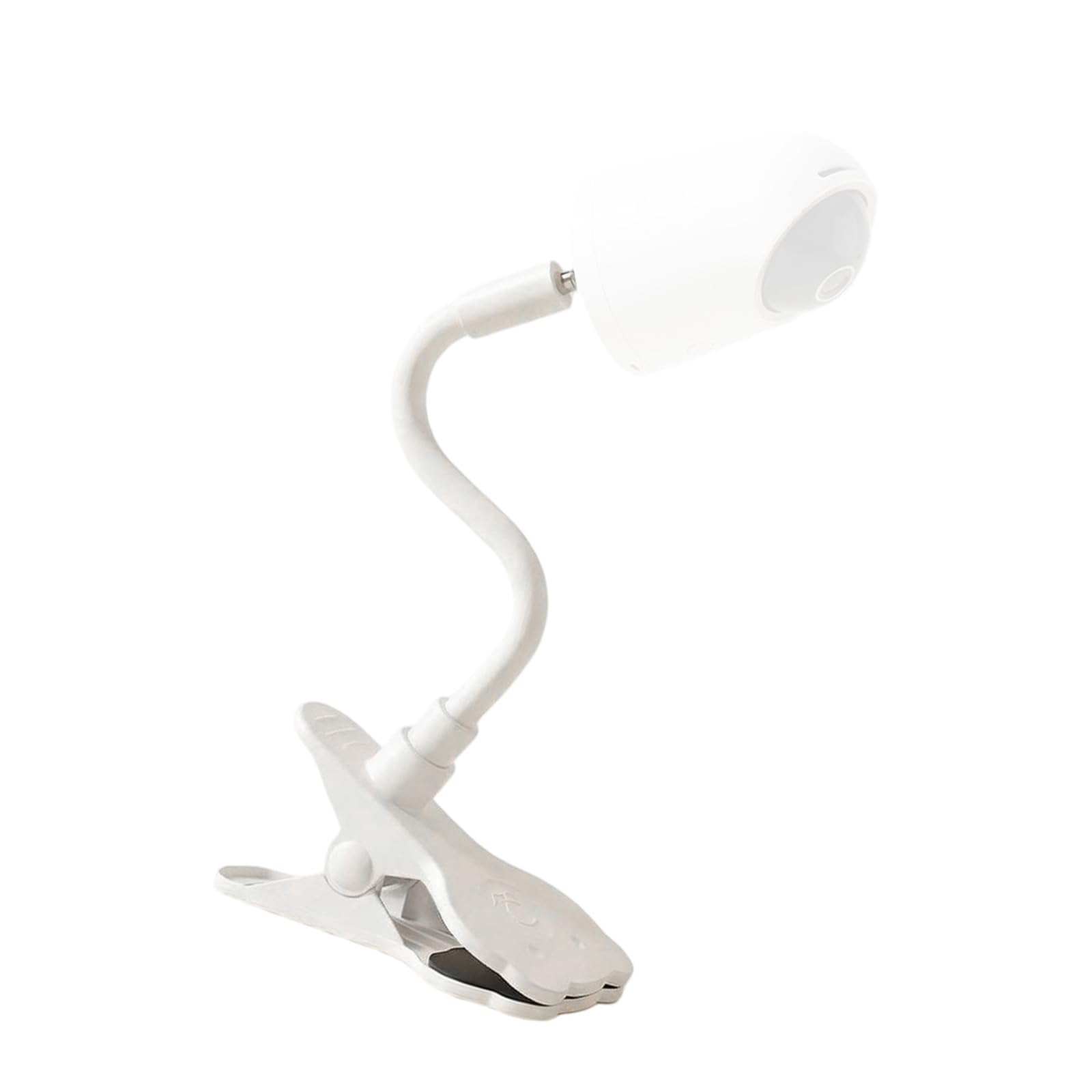 Camera Clip Stand Holder with 1 / 4in Thread Adapter Flexible Angles for Indoor Surveillances Baby Crib Lightweight Camera