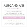 Alex-and-Ani-August-Peridot-Bangle Alex and Ani Birthstones Expandable Bangle for Women, Peridot Crystal Charm for August, Shiny Gold Finish, 2 to 3.5 in
