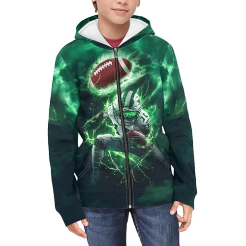 Image of Biyejit Kids Novelty 3D Graphic Printed Hooded Sweatshirt