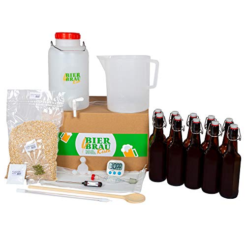 Braupartner Beer Brewing Set | Beer Brewing Box Bottle Version Light | For Brewing Beer Yourself | With Real Raw Materials | Gift for Men and Women - Image 3