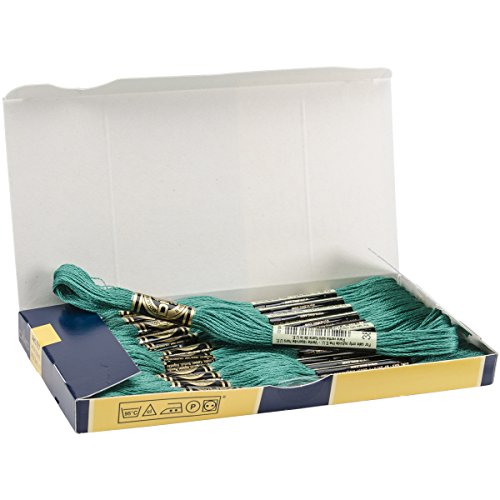 Image of DMC 6-Strand Embroidery Cotton Floss, Dark Bright Green