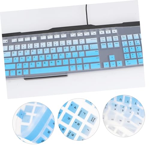 Protector de teclado de silicona lavable para Optiplex inalámbrico 3