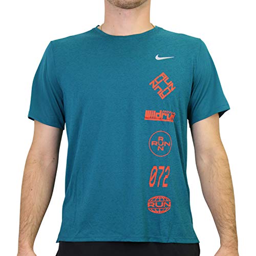 Nike DF Miler Top WR Gx t-shirt homme respirant pour le running quotidien
