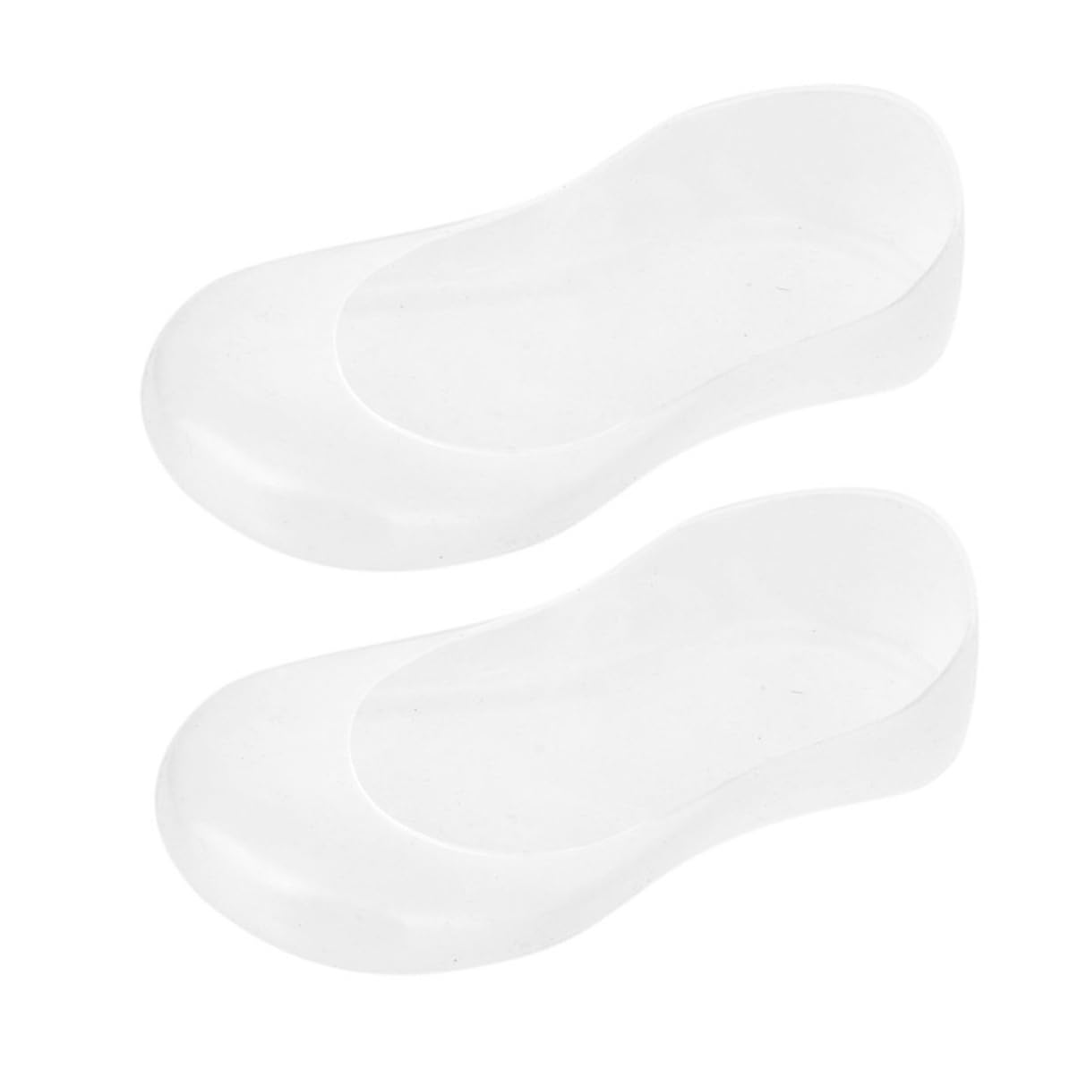 Didiseaon Heel Pads for Shoes Gel Socks Foot Care Silicone Socks Foot Moisturizing Crack Pad White