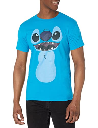 T-shirt Disney Stitch pour homme haut manches courtes col rond imprimé pop culture