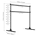 SELEWARE Height Adjustable Ballet Barre Freestanding Ballet Bar Heavy Duty Dance Bar Support Barre Movements Body Stretch Pull-ups, Sturdy Construction Never Fall Apart, Anti-Slip