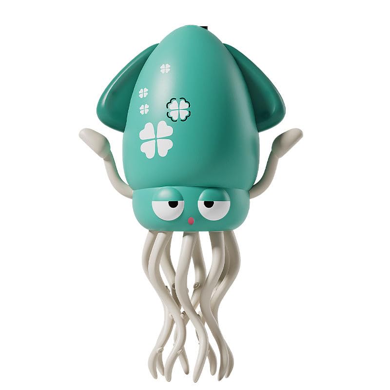 Image of CHDBLOCK Electric Dancing Octopus Baby Toy, Automatic Evasion Octopus Toy with Led Light and Music, Interactive Entertainment for Baby Sensory Development Birthday Gifts(Green)
